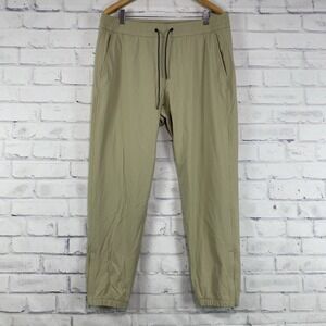 Bonobos Jogger Pants Men's Large Tapered Leg Elastic Waist 30" Inseam Nylon